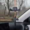New Love Heart Cross Denim Hat Car Pendant Fashion Car Rearview Mirror Decoration Pendant Car Interior Accessories