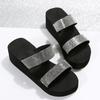 Fashion Slippers Summer Shoes Women Platform Sandals Wedges Beach Home Slippers Women Flip Flops Memory Foam Slippers Sandalias De Mujer