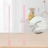 2pcs Bendable Pipe Tube  Cleaning Brush 6/8mm Pacifier Brush Silicone Straw Brushes  Kitchen