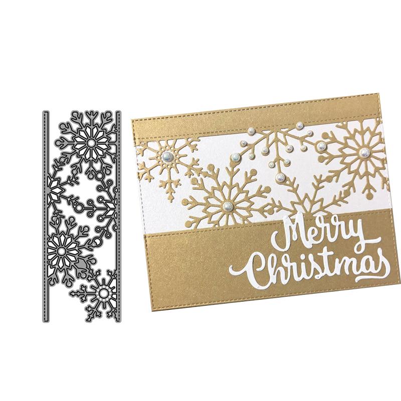 Снежинка Металл резка Кристаллы 3D DIY Скрапбукинг Карбон Крафт Die Фото Пригласительные открытки Украшение