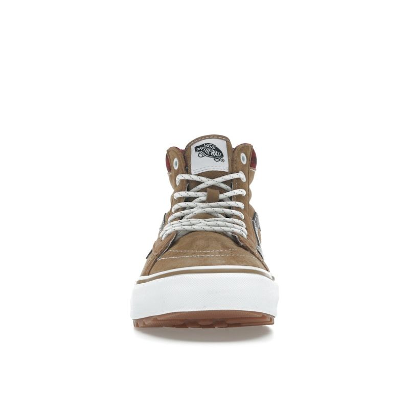 Vans Unisexové tenisky Sk8-Hi MTE-1 Plaid Brown Černé VN0A5HZYY49