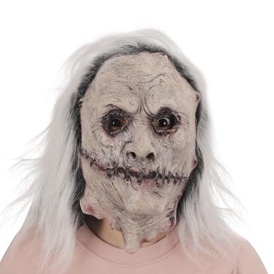 Weißhaariger weiblicher Geist Halloween Cosplay Maskerade Maske