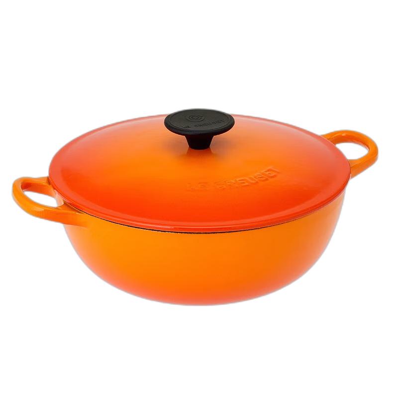 Глубокий чугунный горшок с эмалевым покрытием Le Creuset