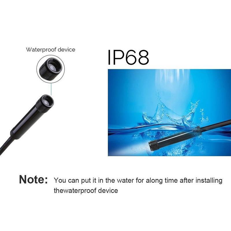 3 In 1 Usb Type-C Endoscope Inspection Borescope 5.5/7/8Mm Lens Hd Camera Ip68