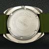 USED VINTAGE SEIKO 5 AUTOMATIC 7025A JAPAN MENS GREEN COLOR DIAL WATCH A433606-2