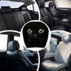 Headrest Cover 2 Piece Ice Silk Funny Cartoon Car Headrest Covers Automotive Seat Protector For Sedan Suv Truck Vehicle