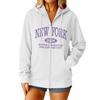 Womens Hoodies Fall Game Day Sweatshirts  Casual Long Sleeve Loose Coat Fall Hoodie Sweatshirt