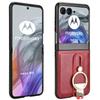 For Motorola Razr 50 5G Case Bottle Opener Wristband Leather+PC+TPU Phone Cover