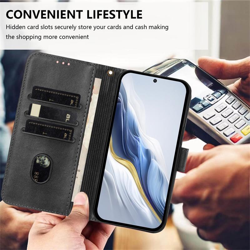 Casing For Infinix Hot 8 Lite 9 10 11 Play 10T 10S 10i X650 X650B X680 X689 Leather Wallet Pocket Card Slots Flip Case Cover