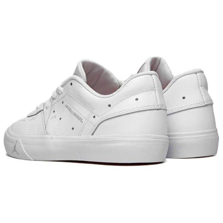 Jordan Series White University Red Polyester Slip Resistant Cushioning Abrasion Resistant Low Top Skateboard Shoes DN1857-100