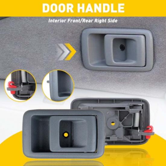 Interior Inner Left Right Door Handles for 1996-04 Toyota 4RUNNER Tacoma