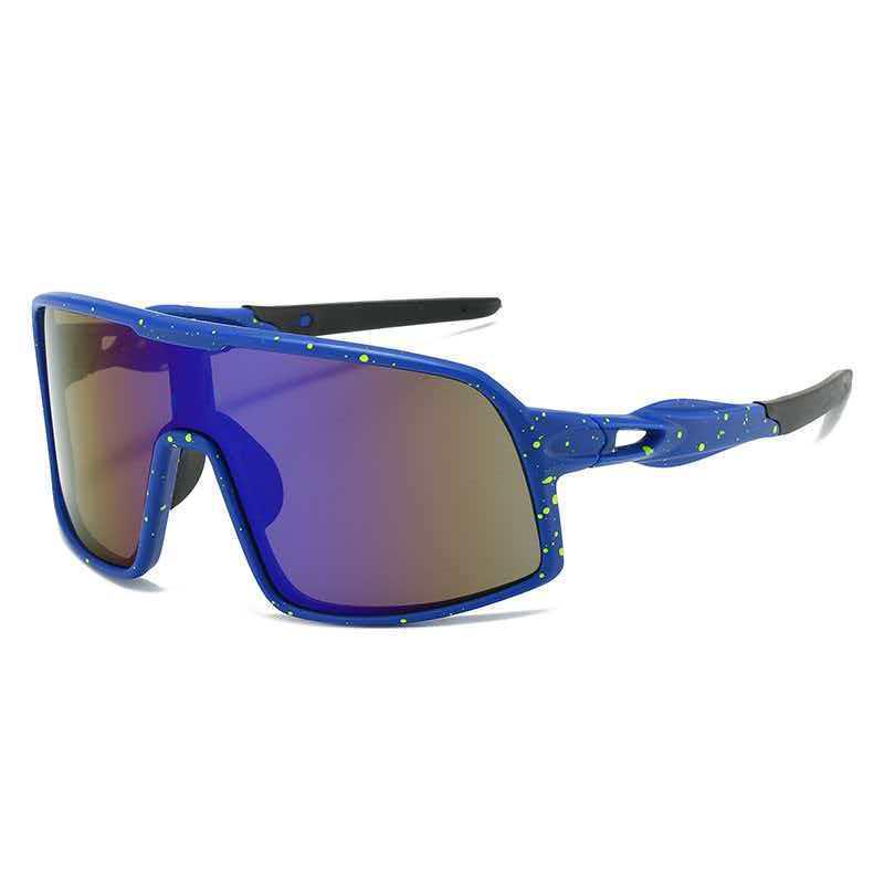 Trendy European & American Cycling Sunglasses: Premium One-Piece Outdoor Sports Goggles