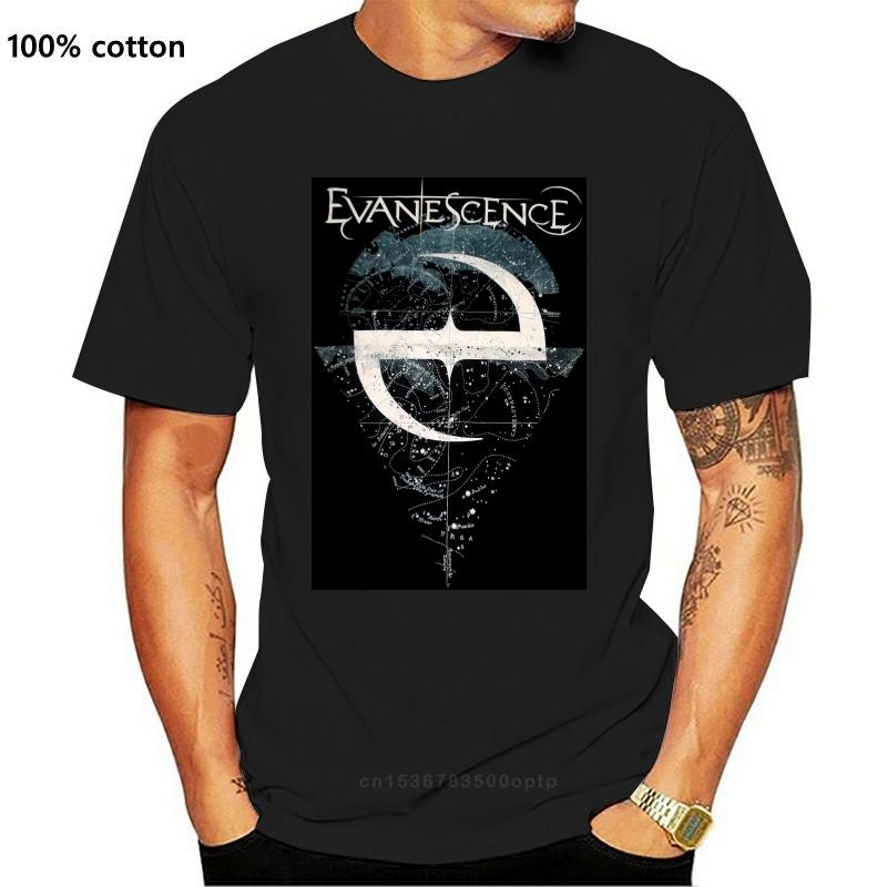 

Evanescence Space Map Womens Fitted T-Shirt - Neu Und Offiziell 3XL чорний