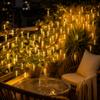 Outdoor Solar Bubble Stick Light String,Solar Garden Lights,Yard Lights, Landscape Lighting, Suitable for Yard, Garden, Patio, Gazebo, Wedding