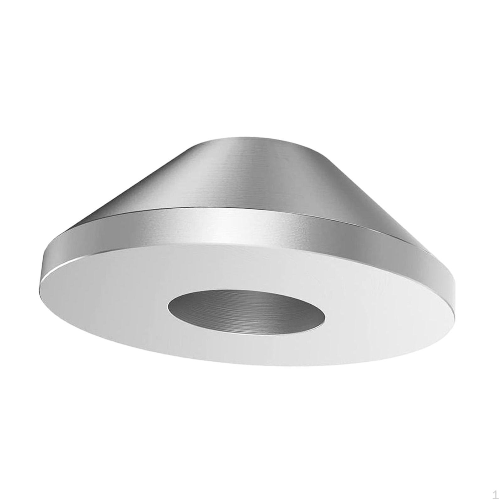 

Car Truck Manual Tire Changer Centering Cone, Billet Aluminum, Silver Matte Surface for 1.67