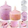 Rhombic Striped Resin Jar Silicone Molds Epoxy Resin Silicone Molds for Candle Cup Storage Container Jewelry Storage Jar