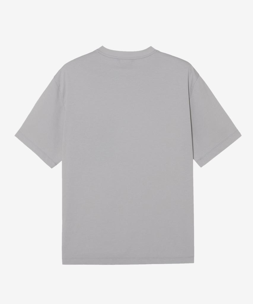 MINDBRIDGE [Cool] Woven Mix Semi-Oversized T-Shirt - 2 Colors