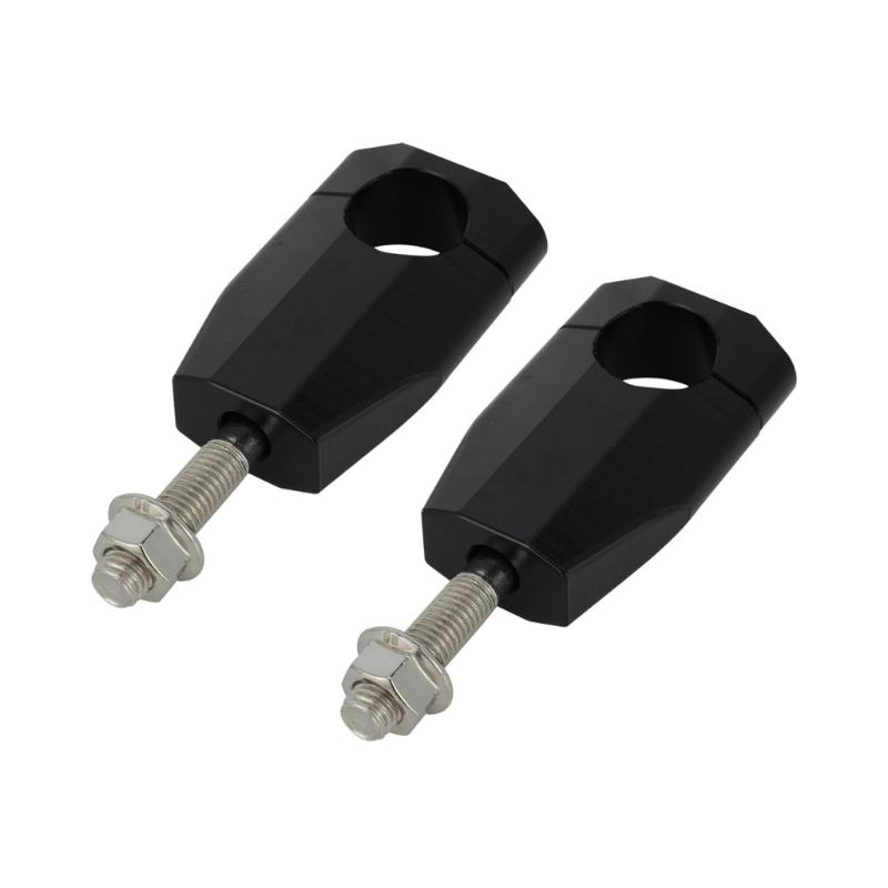 

Universal Quick Install Handlebar Clamp Block Adapter Stabilizer For Various Motorcycle Models for Easy Tool Free Setup. чорний