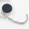 Foldable 25mm Bag Hook Table Hanger with Gemstone Base, 35g