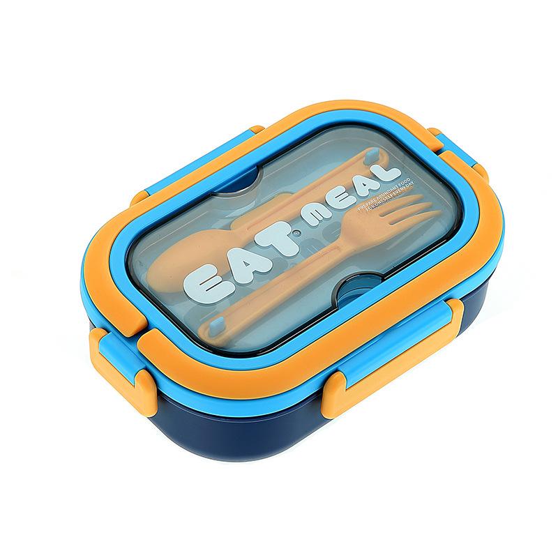 Set Fibbia Portatessere per Pranzo e Borraccia - Scatola Pranzo Bento in Acciaio Inossidabile per Lavoratori d'Ufficio