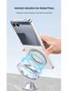 Samsung Z Flip7 Case with Folding Magsafe Rotating Ring Holder and Window Protection
