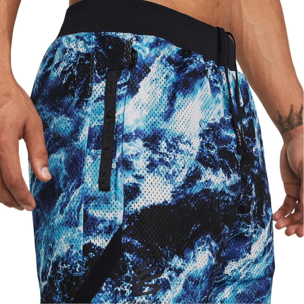 Under Armour x LIXIAOLONG,LIANMINGKUAN UA Chinese New Year Sports Shorts Men's Blue 1385306-419