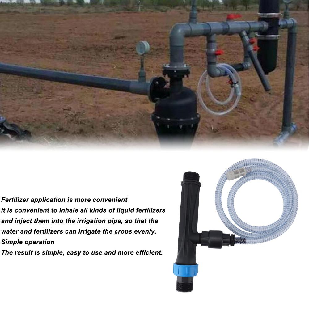Efficient Fertilizer Injector 2 Inch Fitting Fertilizer Injector Device  Garden Irrigation
