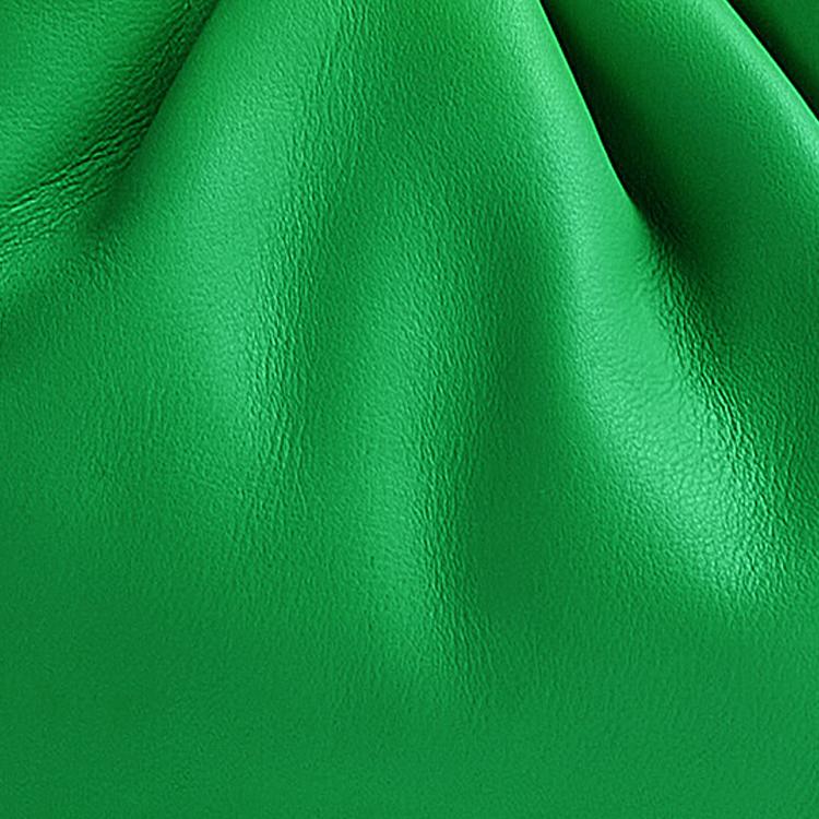 Bottega Veneta Solid Color Minimalist Magnetic Closure Calfskin Handheld Shoulder Crossbody Bag Mini Women bags Green 585852V1BW03724