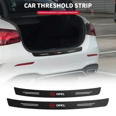 Car Trunk Door Sill Bumper Anti Scratch Protector Sticker For Insignia Astra H G J Antara Vectra Vivaro Corsa C D Zafira B Su0