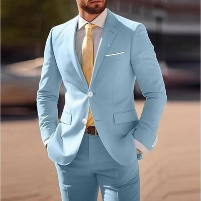 Temperament Business Suit Men's Slim Suit Suit Party Prom Dress for Men