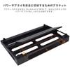 GOKKO Guitar Effect Board Pedal Board w/ Storage Bag (ML-Black)