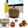 Halloween Pumpkin Resin Figurine With Modern Style For Festive And Event Decor