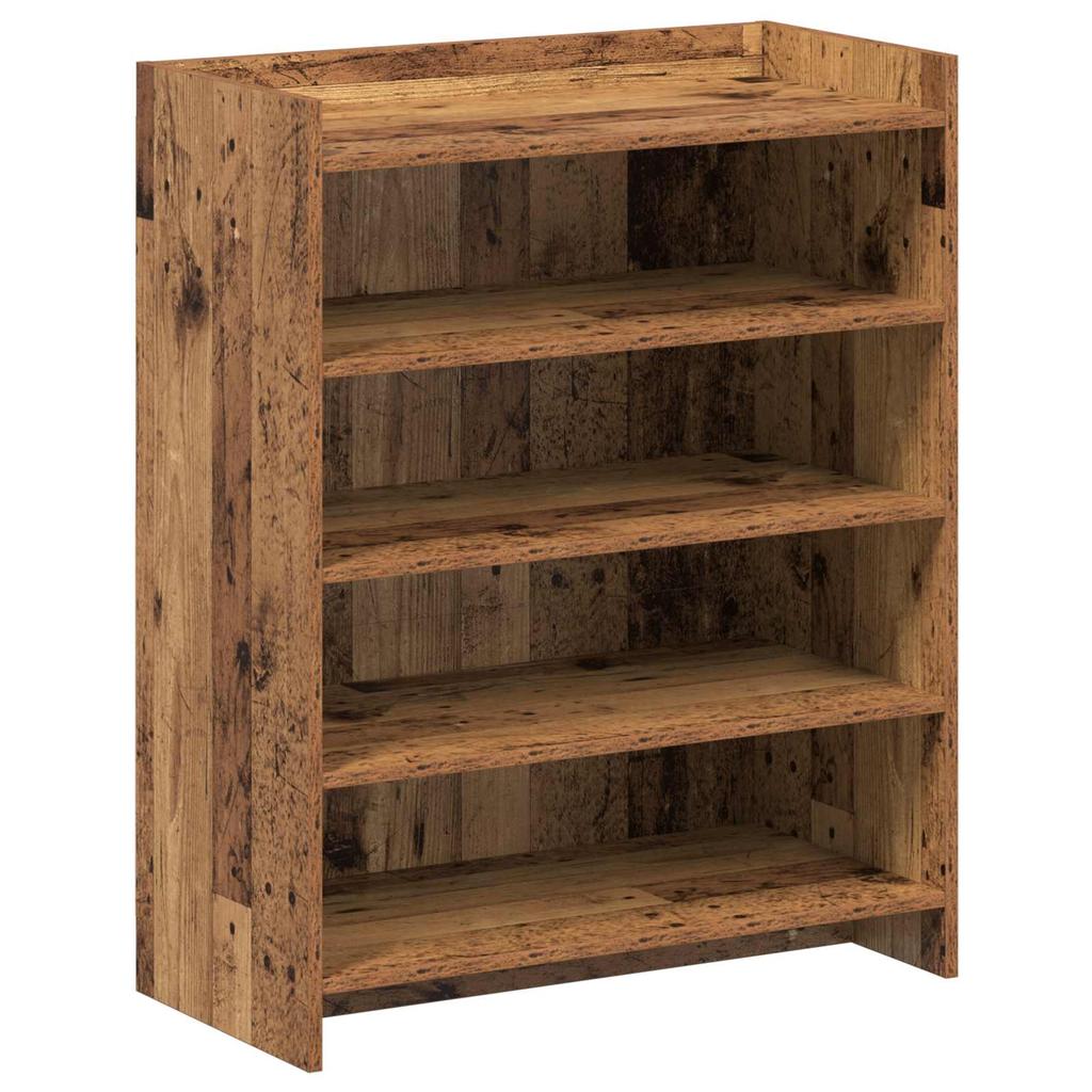 Shoe Cabinet Reclaimed Wood Look 73.5 x 36 x 92 cm Engineered Wood