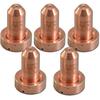 RIVERWELD Plasma Tips 9-8210 60A Cutting Fit Thermal Dynamics SL60 SL100 Plasma Cutter Torch Consumables Parts Pack of 5