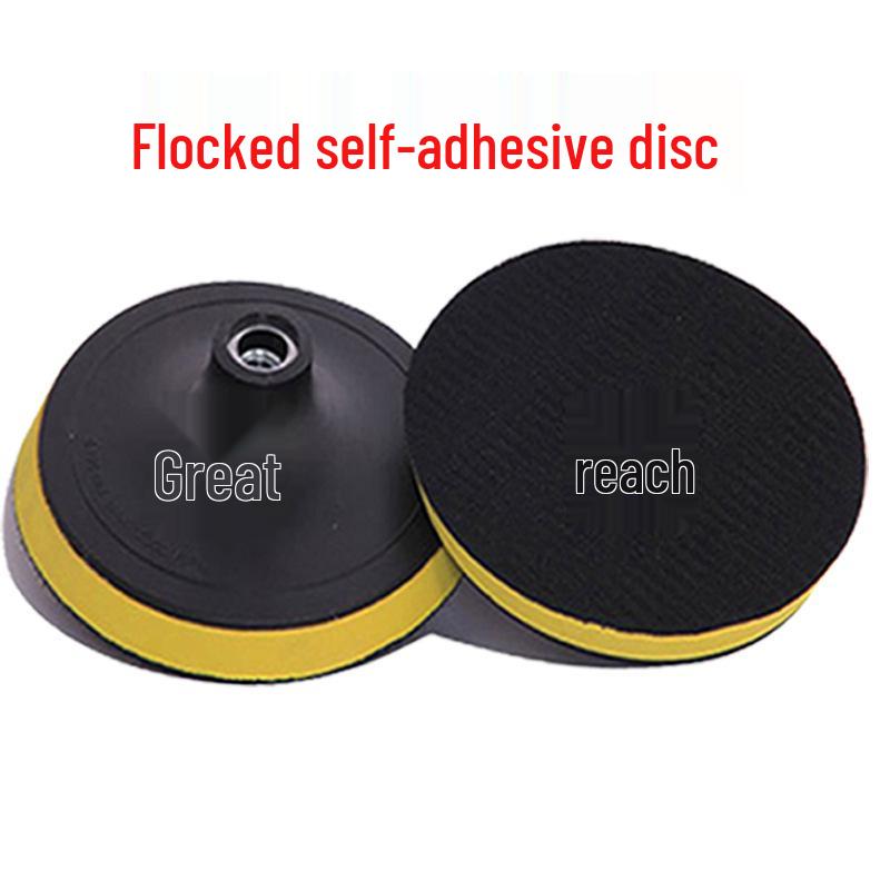 Sponge Polishing Disc for Car Detailing - Self-Adhesive Waxing and Polishing Wheel