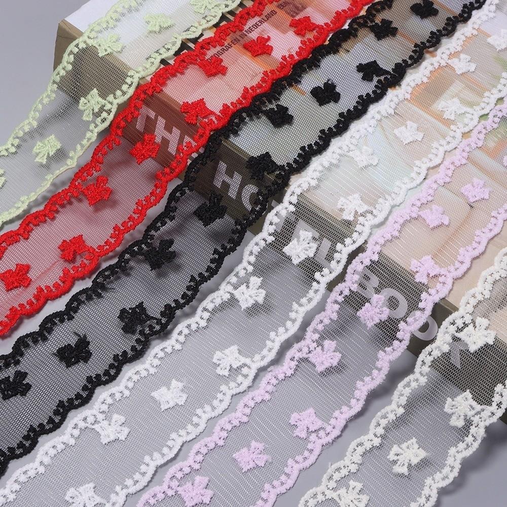 5 Yards Breite 4cm Jacquard Stickerei Spitze Jacquard Webband Besatz Hochzeitsdeko