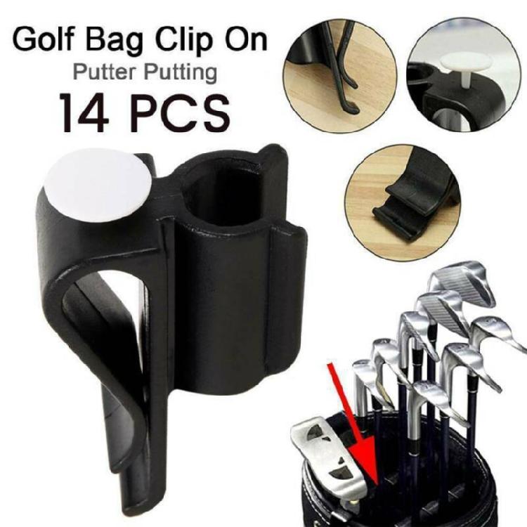 Pack of 14 Versatile Golf Putter Bracket Golf Putter Fastener Outdoor Add On