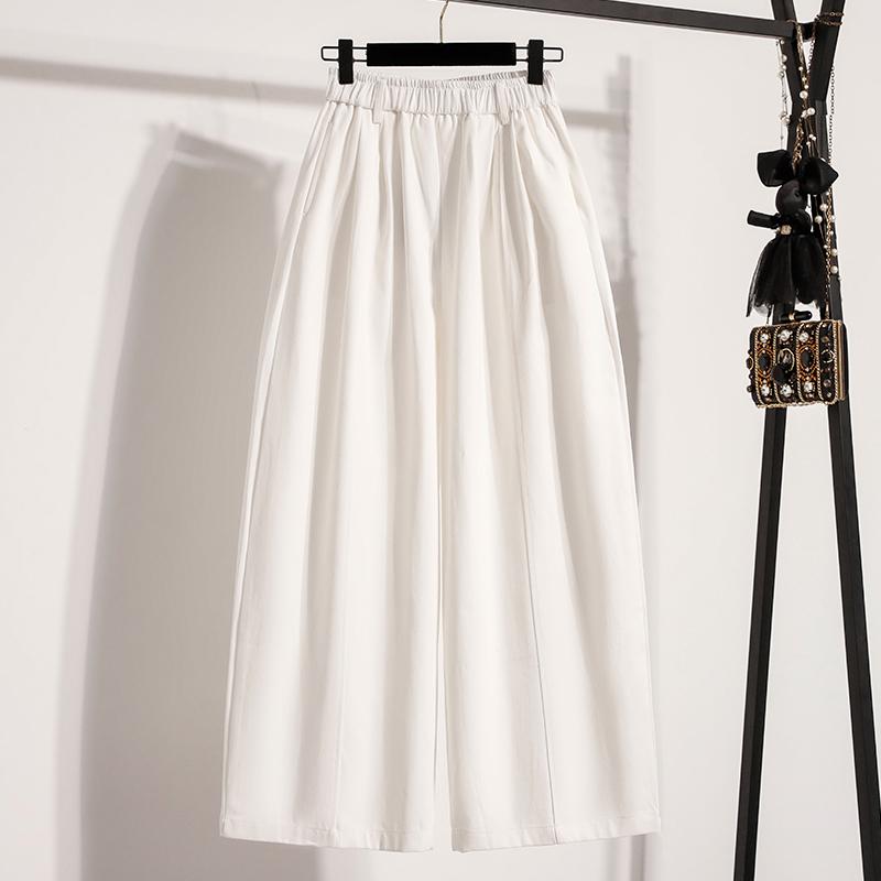 DIMANAF 2025 Plus Size Long Pants Women Loose Elastic Casual Harem Pants Basic Trousers Autumn