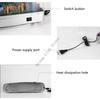 Q1FD Energy Efficient Artificial Aquarium Lamp with Moving Fish Decors for Bedroom