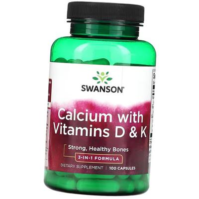Kalzium D3 K2, Kalzium mit Vitaminen D K, 100 Kapseln (36280153)