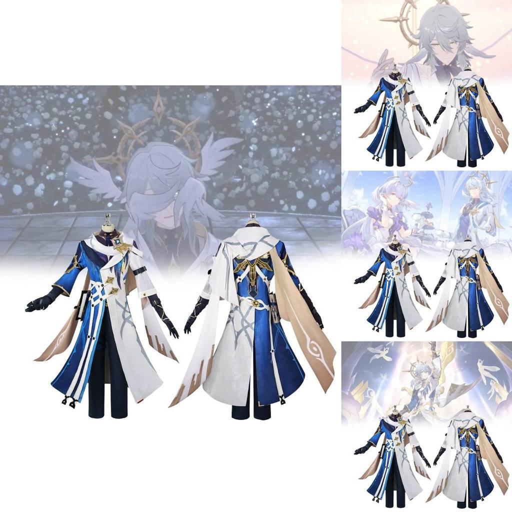 Cute And Stylish Honkai Star Rail Cosplay Costume For Men In Vibrant Blue Color