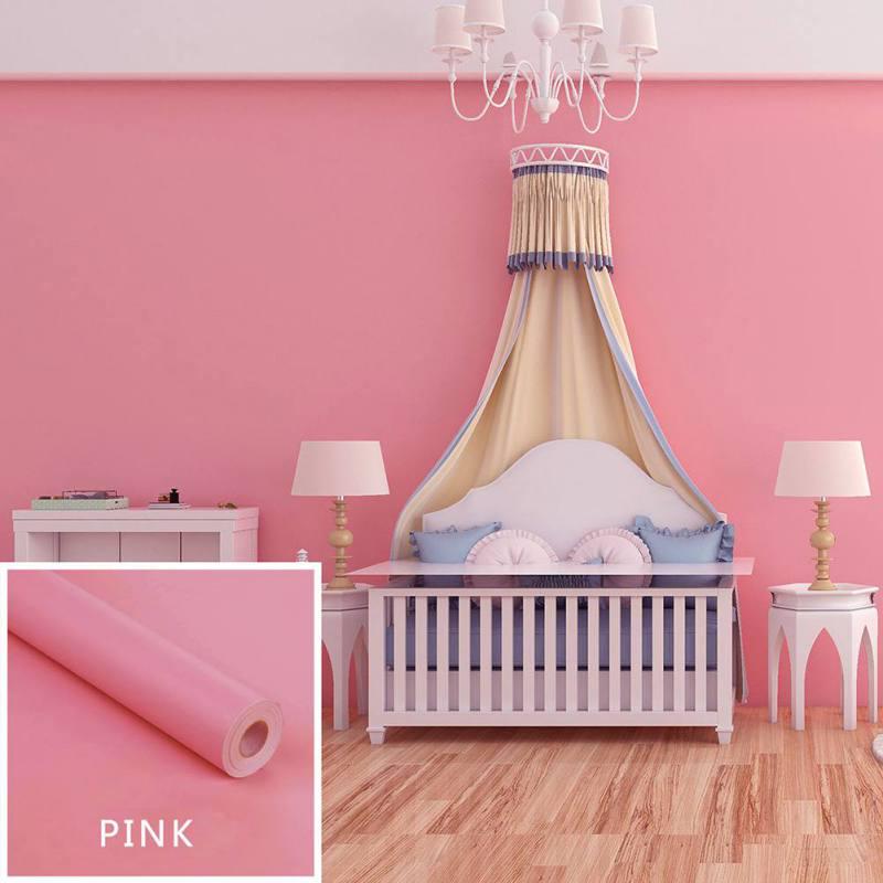 

Самоклеящиеся однотонные обои из ПВХ в рулоне, съемные водонепроницаемые наклейки на стену 40*60cm