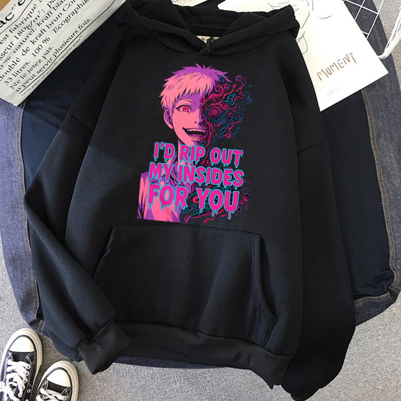 

Летний Худи Хикару Умер Толстовка Женская Повседневная Толстовки с Круглым Вырезом Зимняя Осенняя Худи Одежда M