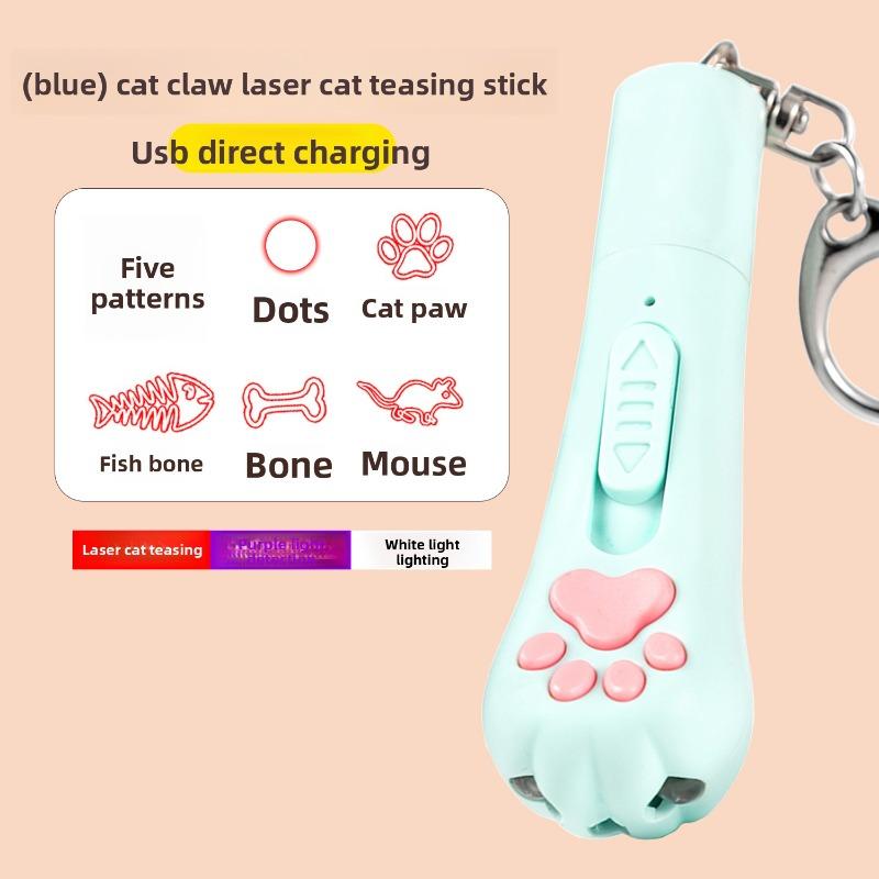 Laser Cat Toy Pen, A Self-entertaining and Boring Gadget, A Multi-functional Electronic Infrared Cat Toy, A Pet Product for Playing with Cats