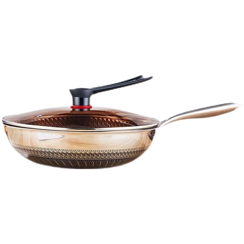 Adneny Luck Series 304 SUS Honeycomb Wok