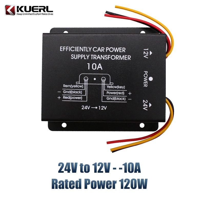 

DC-DC 24V to 12V Power Supply Voltage Converter 10A 15A 20A 30A Step Down Module Adapter Efficiently Car Power Supply Transforme 24V&12V