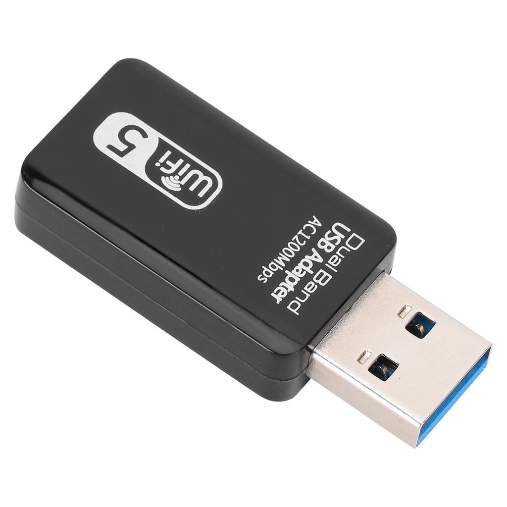 Dual Band USB Adapter WIFI5 AC1200Mbps 2.4GHz 5.8GHz Wireless Network Card USB3.0 Interface