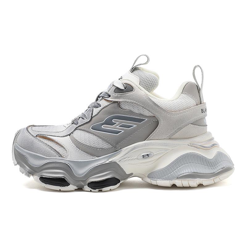 Stil de cuplu lustruit și pantofi de tată de a zecea generație vechi Paris, pantofi sport versatili cu platformă pentru femei, care înalță, la modă și confortabili