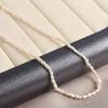 1String, White Natural Freshwater Pearls, Irregular Rice Pearl Beads, 1.8-2mm, for DIY Jewelry Making, Unique Birthday Party Wedding Crafts, 36cm