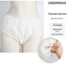 Plus Size Disposable Underwear Set for Salon, Massage & Spa: Thickened Breathable Triangle Panties & Bandeau Bra